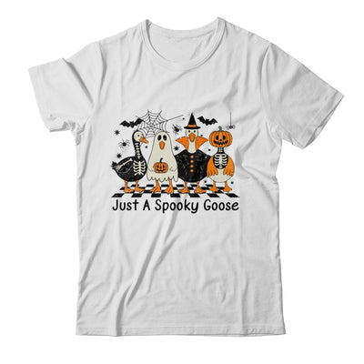 Spooky Season Goose Halloween Just A Spooky Goose Funny Cute Shirt & Sweatshirt | siriusteestore