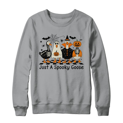 Spooky Season Goose Halloween Just A Spooky Goose Funny Cute Shirt & Sweatshirt | siriusteestore