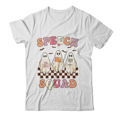 Spooky Season Halloween Speech Therapy Squad Cute Ghosts SLP Shirt & Hoodie | siriusteestore