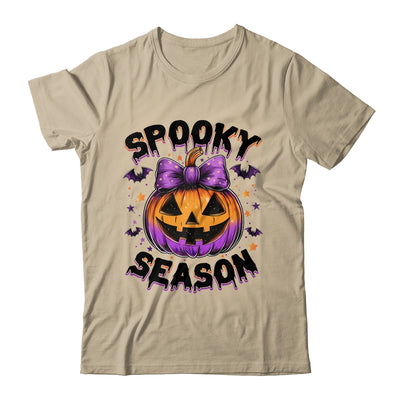Spooky Season Retro Halloween Pumpkin Halloween Design Shirt & Sweatshirt | siriusteestore