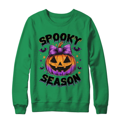 Spooky Season Retro Halloween Pumpkin Halloween Design Shirt & Sweatshirt | siriusteestore