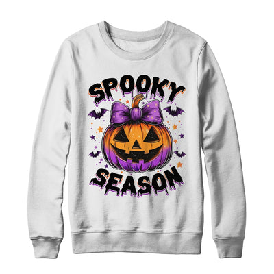 Spooky Season Retro Halloween Pumpkin Halloween Design Shirt & Sweatshirt | siriusteestore