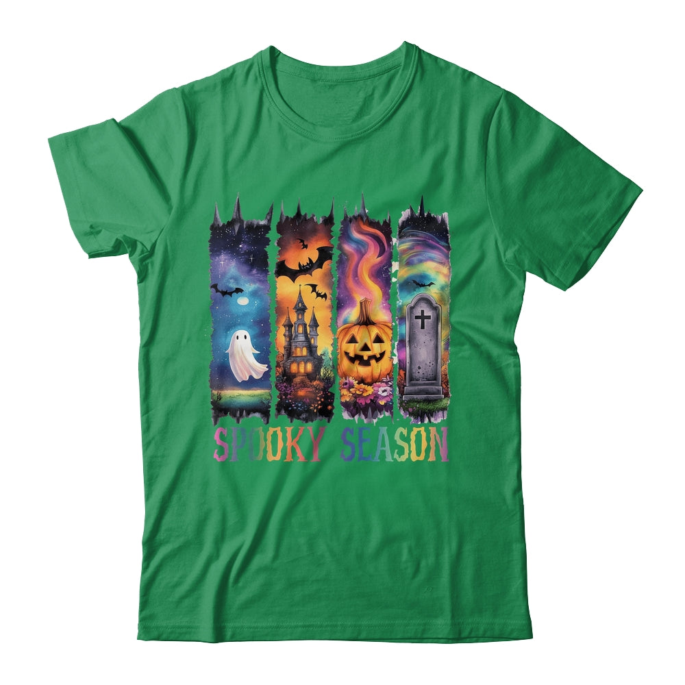 Spooky Season Vintage Halloween Ghost Coquette Fall Pumpkin Shirt & Sweatshirt | siriusteestore