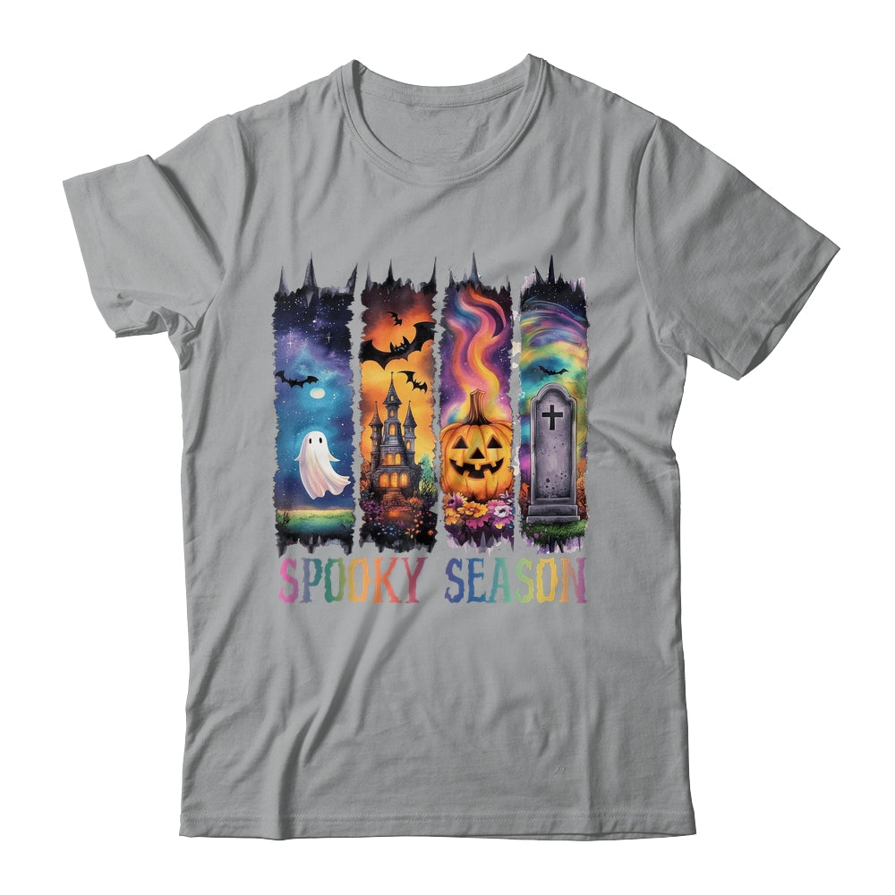 Spooky Season Vintage Halloween Ghost Coquette Fall Pumpkin Shirt & Sweatshirt | siriusteestore