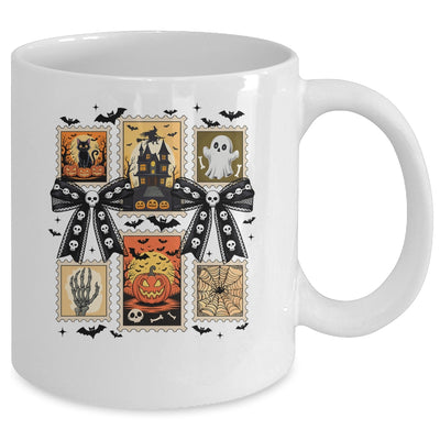 Spooky Season Vintage Halloween Ghost Fall Pumpkin Halloween Mug | siriusteestore