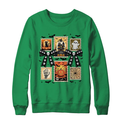 Spooky Season Vintage Halloween Ghost Fall Pumpkin Halloween Shirt & Sweatshirt | siriusteestore