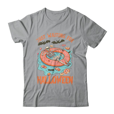 Spooky Summer Skeleton Just Waiting For Halloween Vibes Shirt & Tank Top | siriusteestore