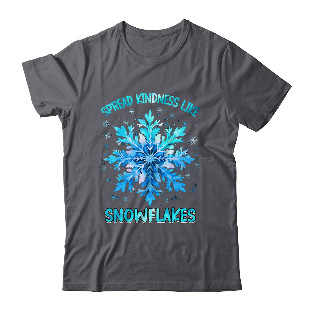 Spread Kindness Like Snowflakes Christmas Teacher Unity Day Shirt & Sweatshirt | siriusteestore