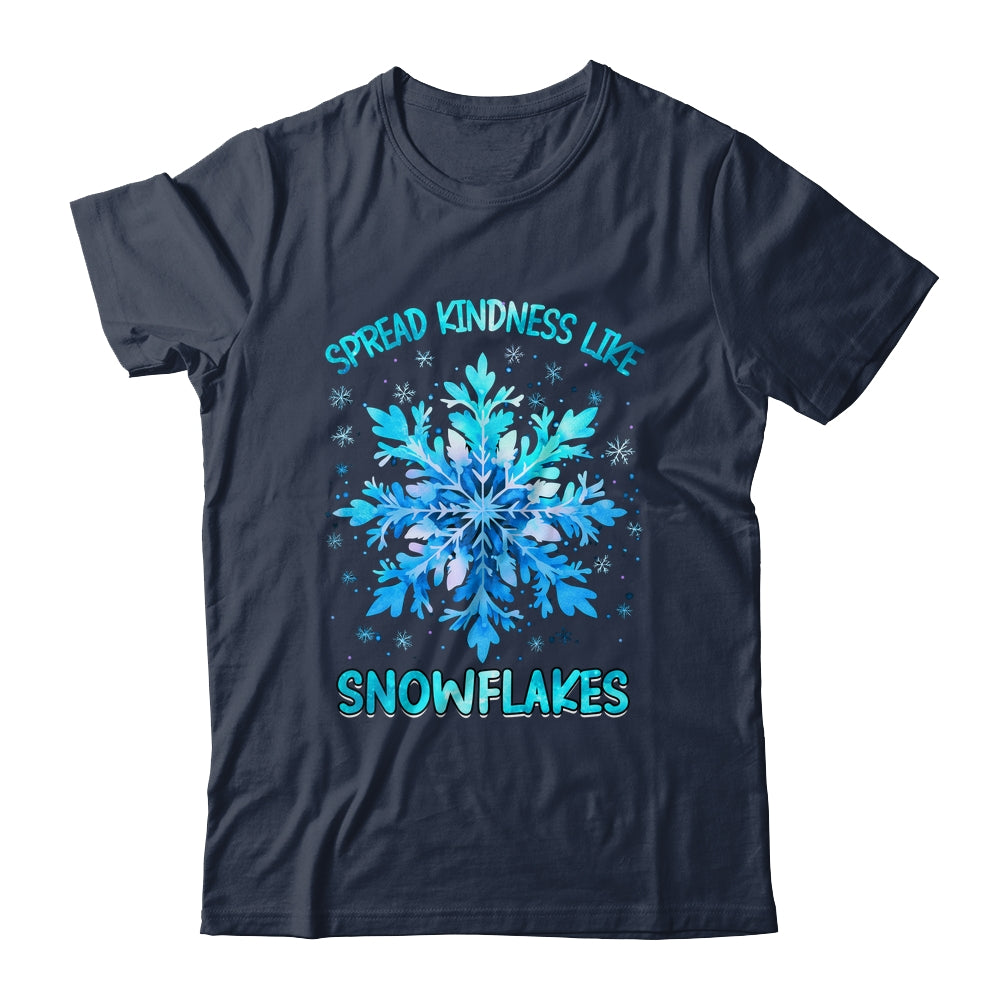 Spread Kindness Like Snowflakes Christmas Teacher Unity Day Shirt & Sweatshirt | siriusteestore
