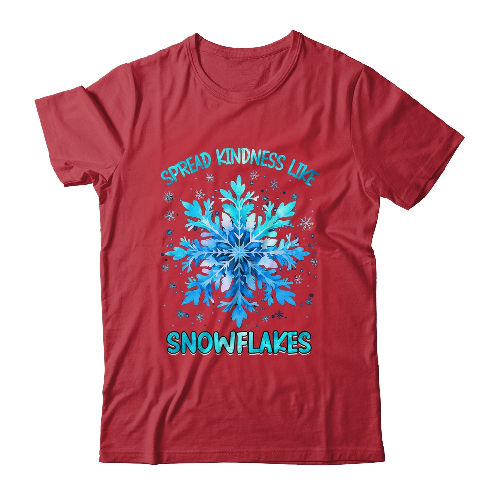 Spread Kindness Like Snowflakes Christmas Teacher Unity Day Shirt & Sweatshirt | siriusteestore