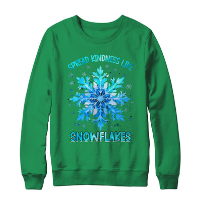 Spread Kindness Like Snowflakes Christmas Teacher Unity Day Shirt & Sweatshirt | siriusteestore