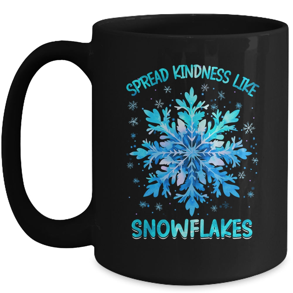 Spread Kindness Like Snowflakes Christmas Teacher Unity Day Mug | siriusteestore