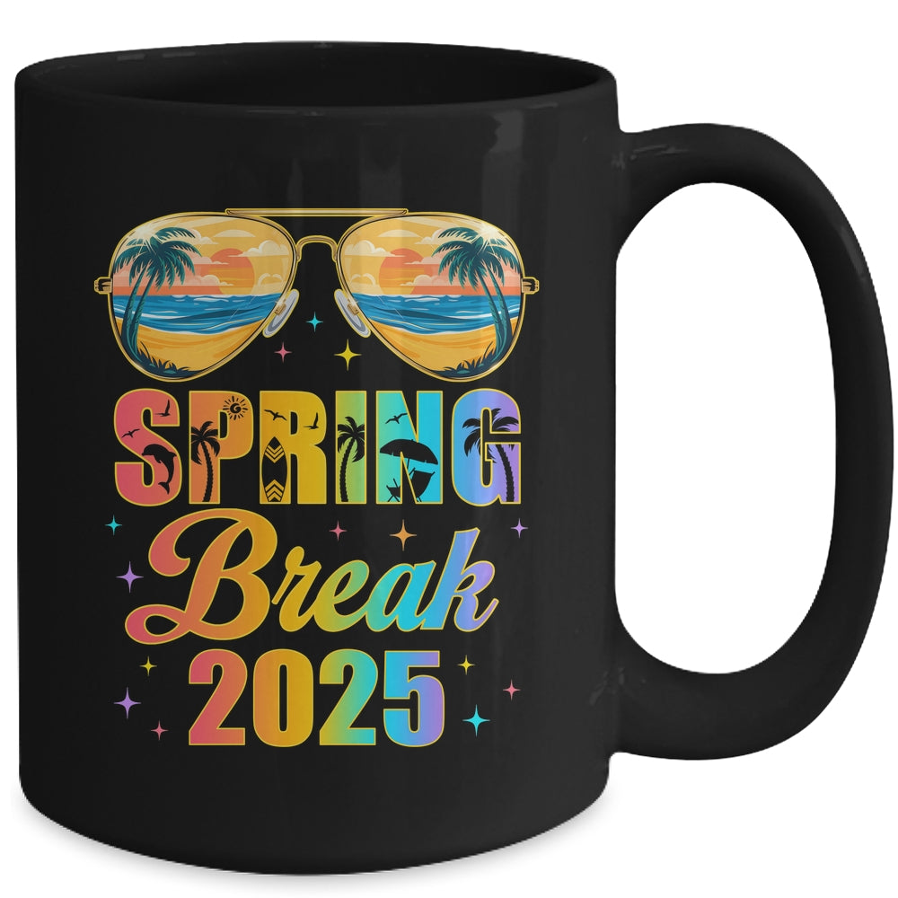 Spring Break 2025 Friends Family Matching Vacation Graphic Mug | siriusteestore