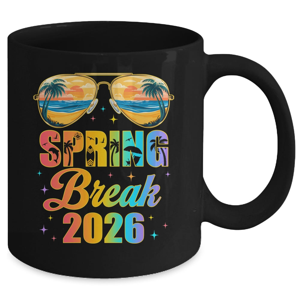 Spring Break 2026 Friends Family Matching Vacation Graphic Mug | siriusteestore