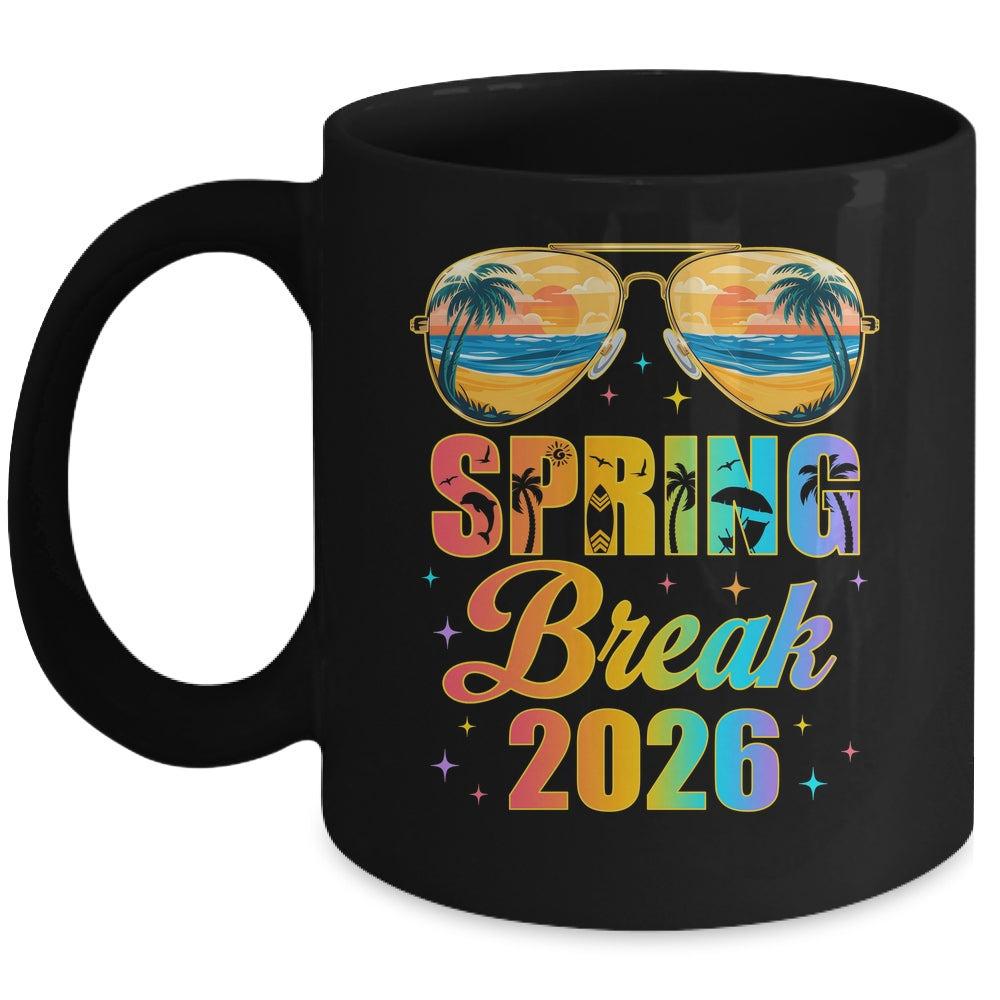 Spring Break 2026 Friends Family Matching Vacation Graphic Mug | siriusteestore