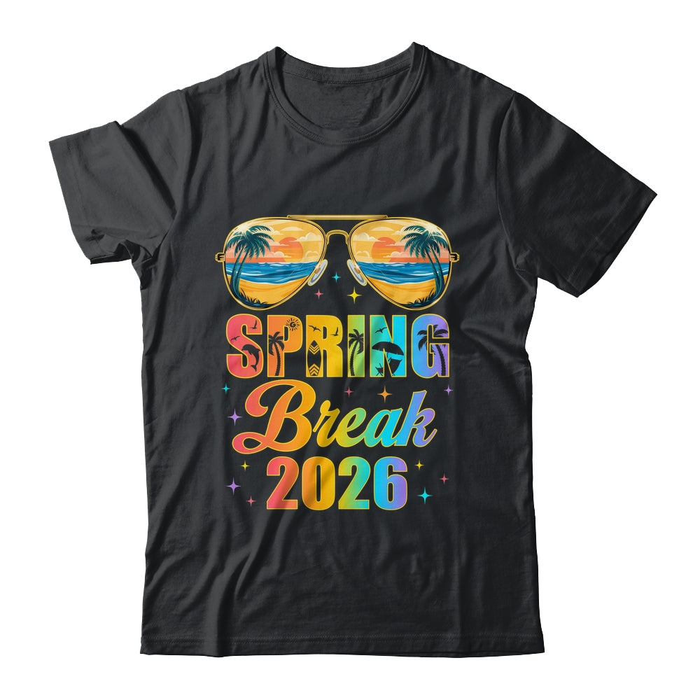 Spring Break 2026 Friends Family Matching Vacation Graphic Shirt & Tank Top | siriusteestore