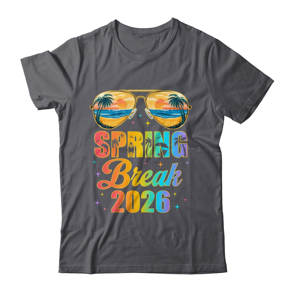 Spring Break 2026 Friends Family Matching Vacation Graphic Shirt & Tank Top | siriusteestore