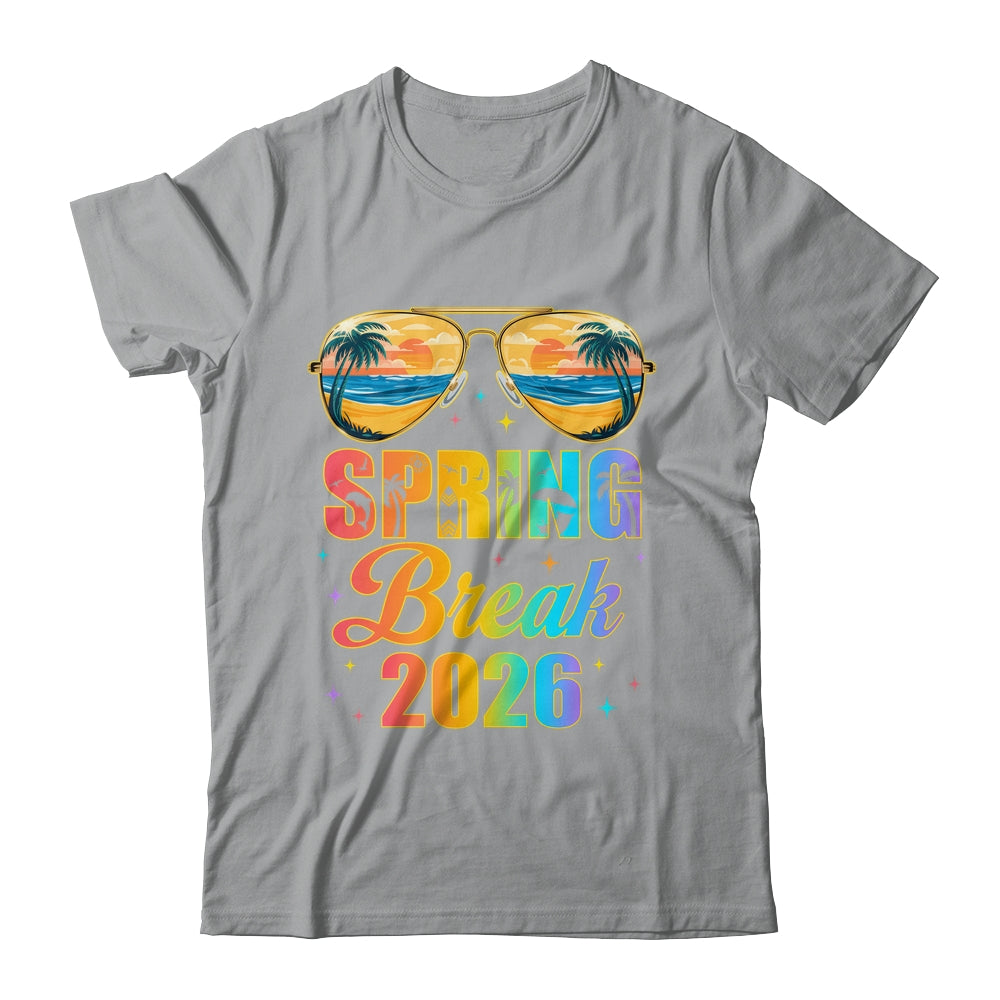 Spring Break 2026 Friends Family Matching Vacation Graphic Shirt & Tank Top | siriusteestore
