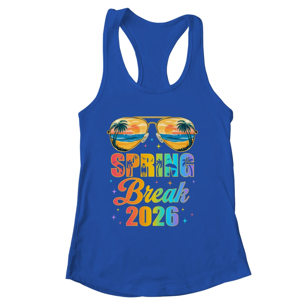 Spring Break 2026 Friends Family Matching Vacation Graphic Shirt & Tank Top | siriusteestore