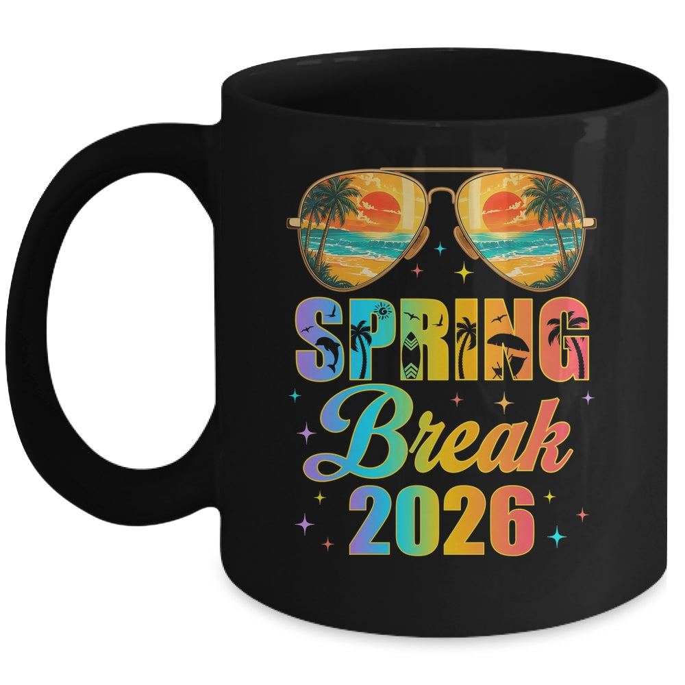 Spring Break 2026 Friends Family Matching Vacation Trip Mug | siriusteestore
