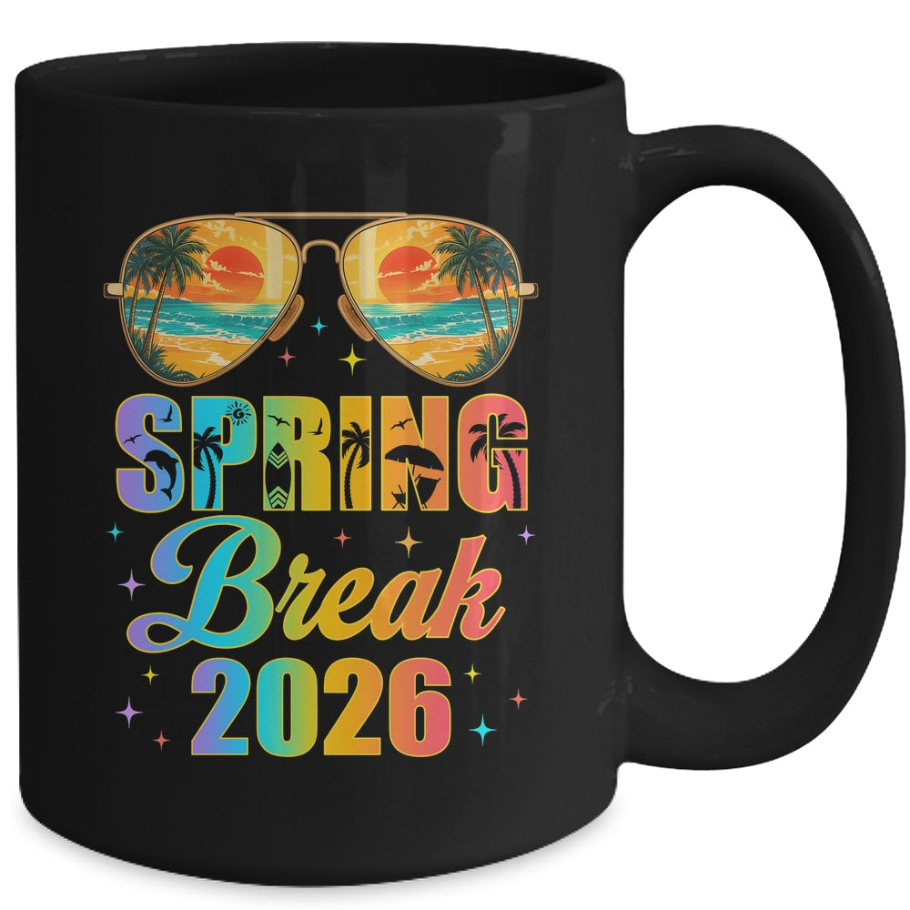 Spring Break 2026 Friends Family Matching Vacation Trip Mug | siriusteestore