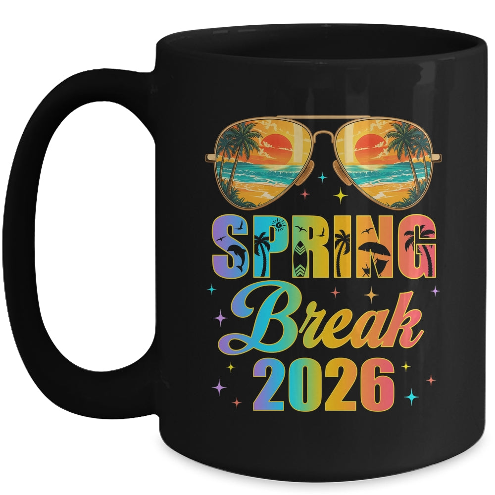 Spring Break 2026 Friends Family Matching Vacation Trip Mug | siriusteestore