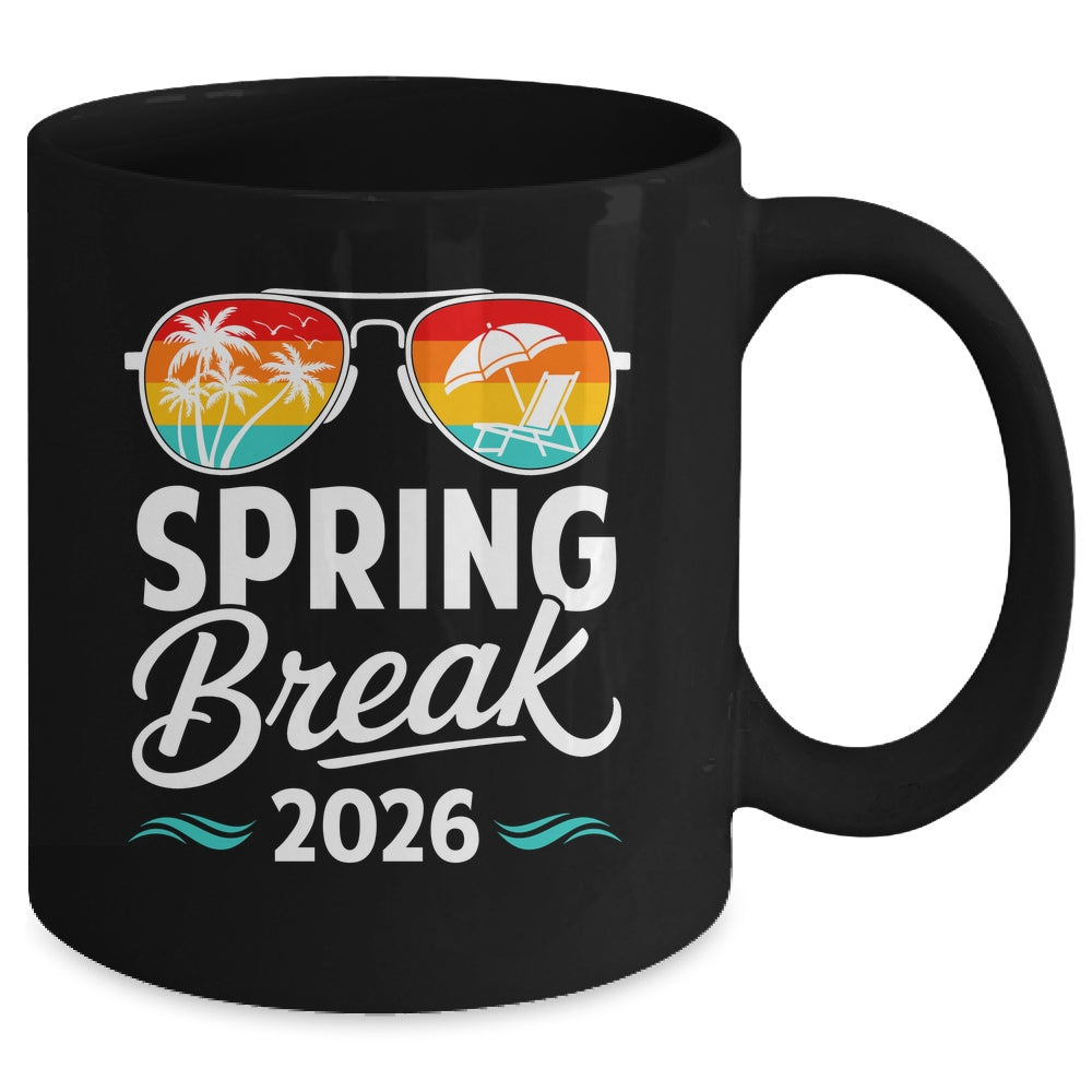 Spring Break 2026 Funny Men Women Kids Vacation Matching Mug | siriusteestore