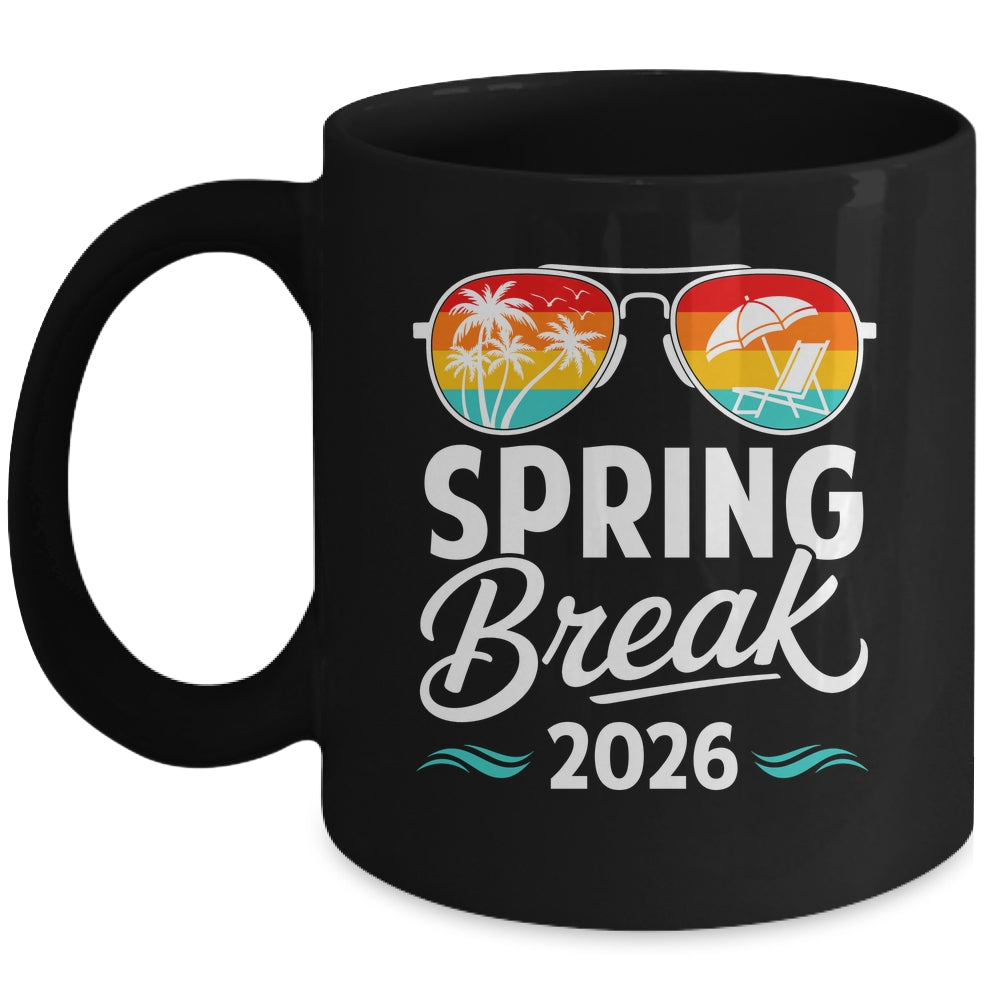 Spring Break 2026 Funny Men Women Kids Vacation Matching Mug | siriusteestore
