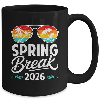 Spring Break 2026 Funny Men Women Kids Vacation Matching Mug | siriusteestore