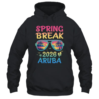 Spring Break Aruba 2026 Vacation Trip Sunglasses Shirt & Tank Top | siriusteestore