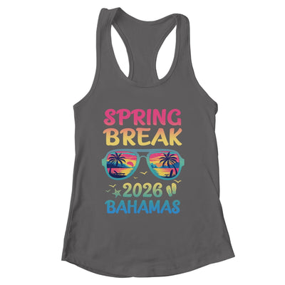 Spring Break Bahamas 2026 Vacation Trip Sunglasses Shirt & Tank Top | siriusteestore