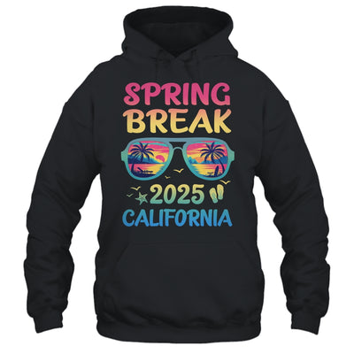 Spring Break California 2025 Vacation Trip Sunglasses Shirt & Tank Top | siriusteestore