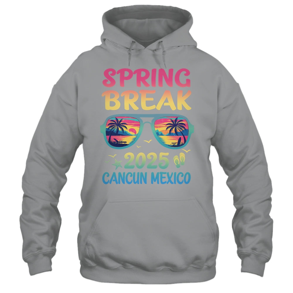 Spring Break Cancun Mexico 2025 Vacation Trip Sunglasses Shirt & Tank Top | siriusteestore