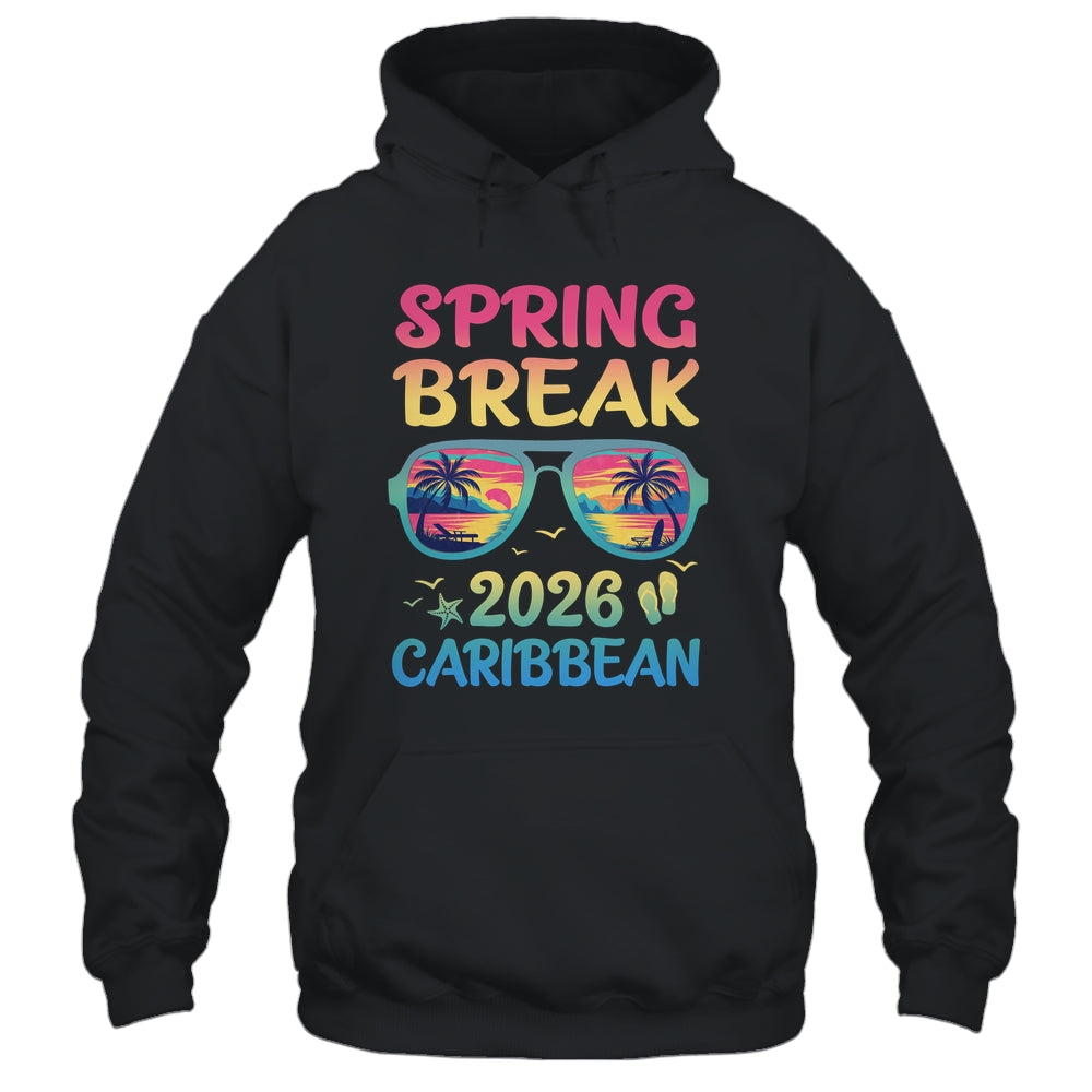 Spring Break Caribbean 2026 Vacation Trip Sunglasses Shirt & Tank Top | siriusteestore