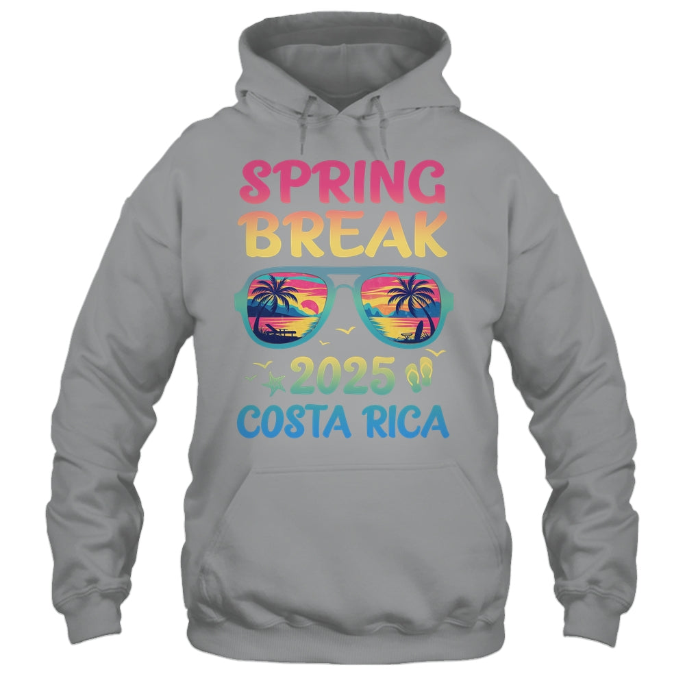 Spring Break Costa Rica 2025 Vacation Trip Sunglasses Shirt & Tank Top | siriusteestore