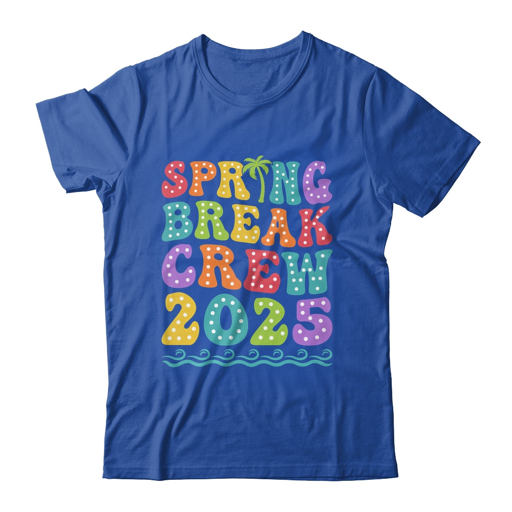 Spring Break Crew 2025 Matching Family Group Vacation Trip Shirt & Tank Top | siriusteestore