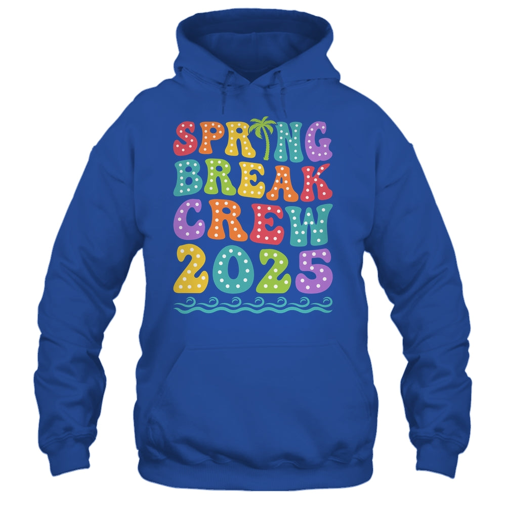 Spring Break Crew 2025 Matching Family Group Vacation Trip Shirt & Tank Top | siriusteestore