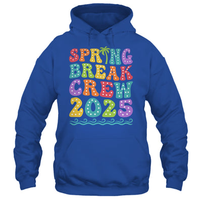 Spring Break Crew 2025 Matching Family Group Vacation Trip Shirt & Tank Top | siriusteestore