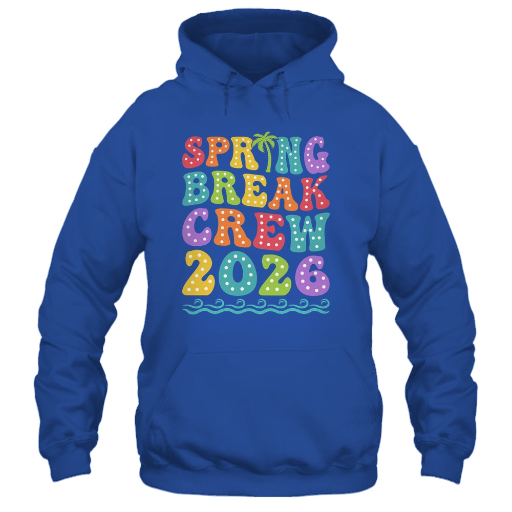 Spring Break Crew 2026 Matching Family Group Vacation Trip Shirt & Tank Top | siriusteestore