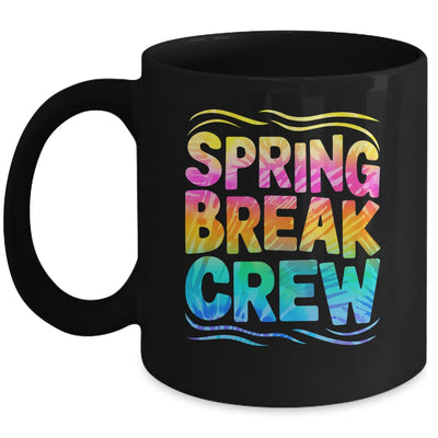 Spring Break Crew Retro Groovy 2025 Kids Boys Girls Mug | siriusteestore