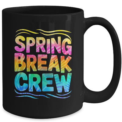 Spring Break Crew Retro Groovy 2025 Kids Boys Girls Mug | siriusteestore