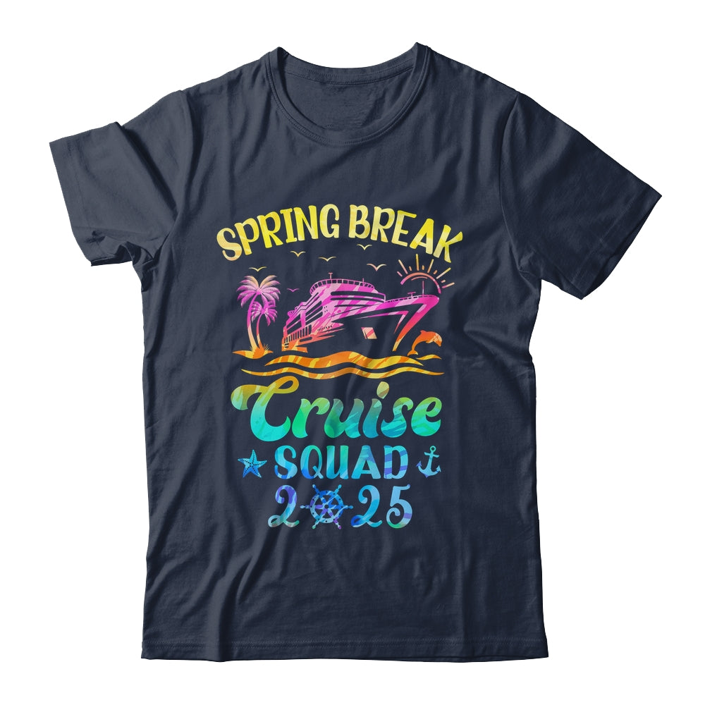 Spring Break Cruise Squad 2025 Family Trip Vacation Matching Shirt & Tank Top | siriusteestore