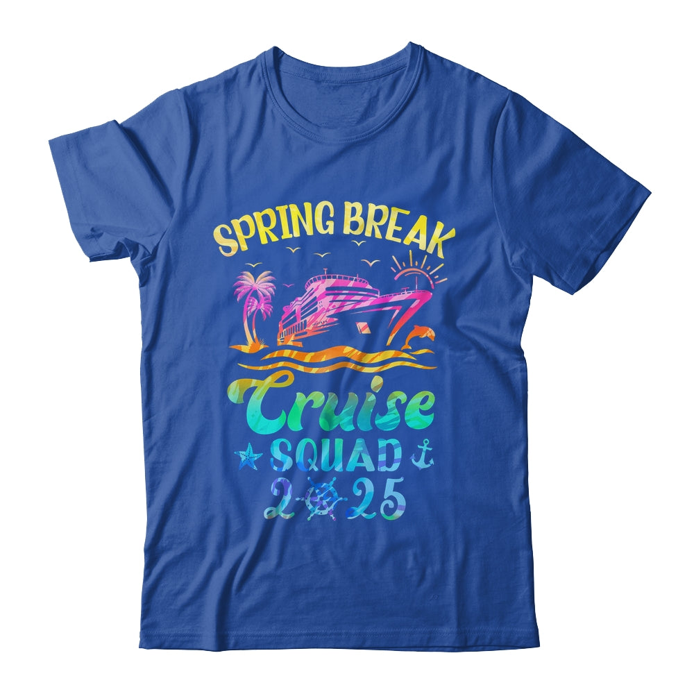Spring Break Cruise Squad 2025 Family Trip Vacation Matching Shirt & Tank Top | siriusteestore