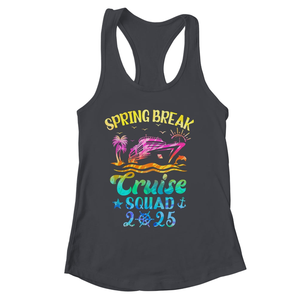 Spring Break Cruise Squad 2025 Family Trip Vacation Matching Shirt & Tank Top | siriusteestore