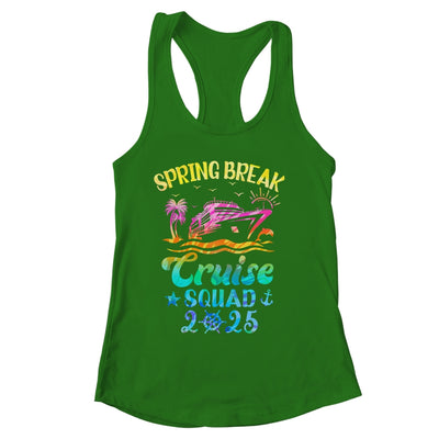 Spring Break Cruise Squad 2025 Family Trip Vacation Matching Shirt & Tank Top | siriusteestore