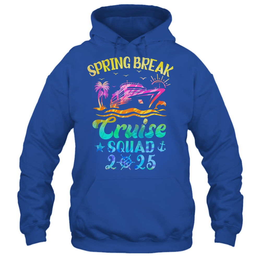 Spring Break Cruise Squad 2025 Family Trip Vacation Matching Shirt & Tank Top | siriusteestore