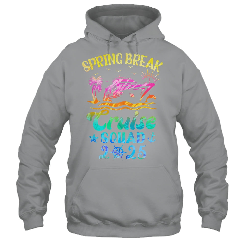 Spring Break Cruise Squad 2025 Family Trip Vacation Matching Shirt & Tank Top | siriusteestore