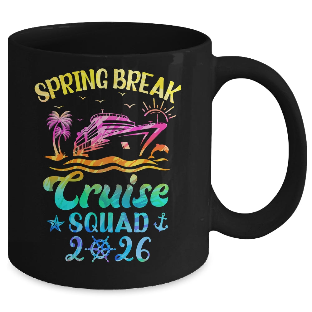 Spring Break Cruise Squad 2026 Family Trip Vacation Matching Mug | siriusteestore