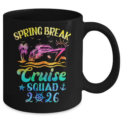 Spring Break Cruise Squad 2026 Family Trip Vacation Matching Mug | siriusteestore