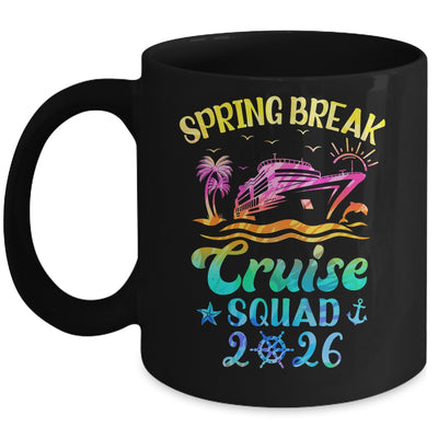 Spring Break Cruise Squad 2026 Family Trip Vacation Matching Mug | siriusteestore